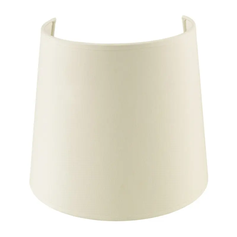 Abat-jour conique 21 cm cotton beige
