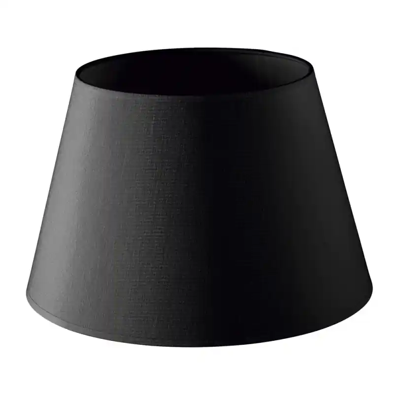 Abat-jour conique ø30cm cotton Noir