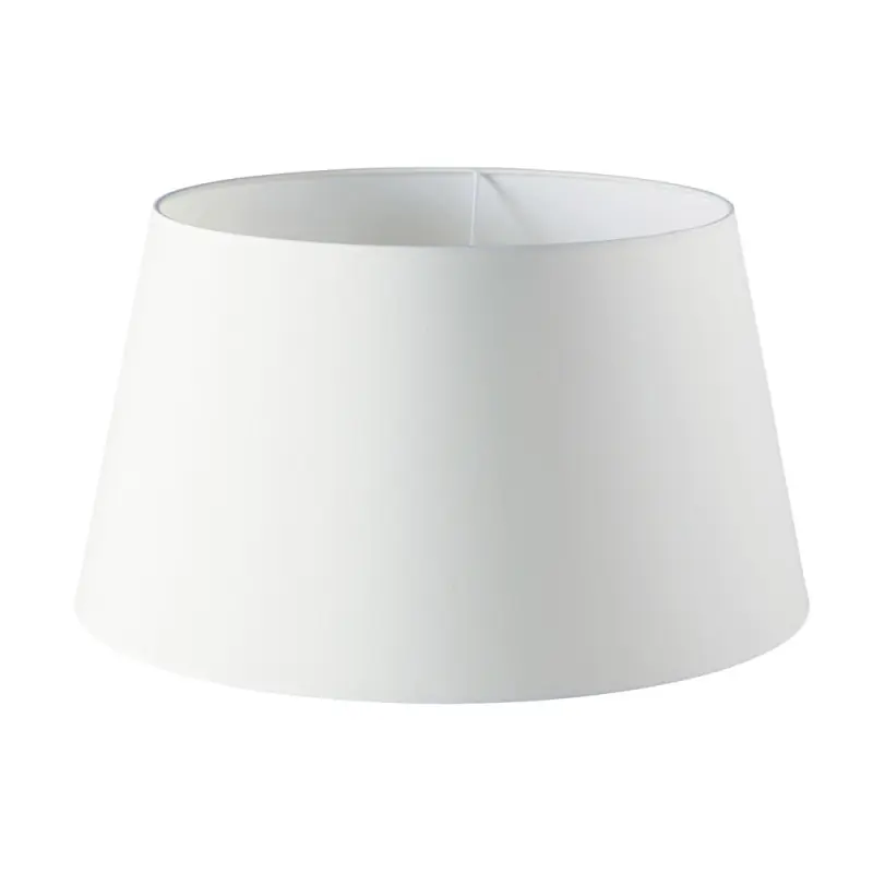 Abat-jour conique ø40 cm cotton Blanc