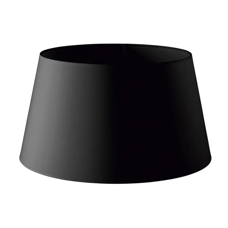 Abat-jour conique ø40 cm cotton Noir