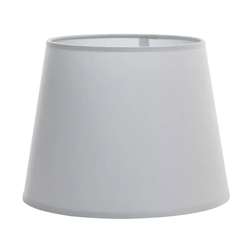 Abat-jour A TU ESTILO cotton gris Ø19CM