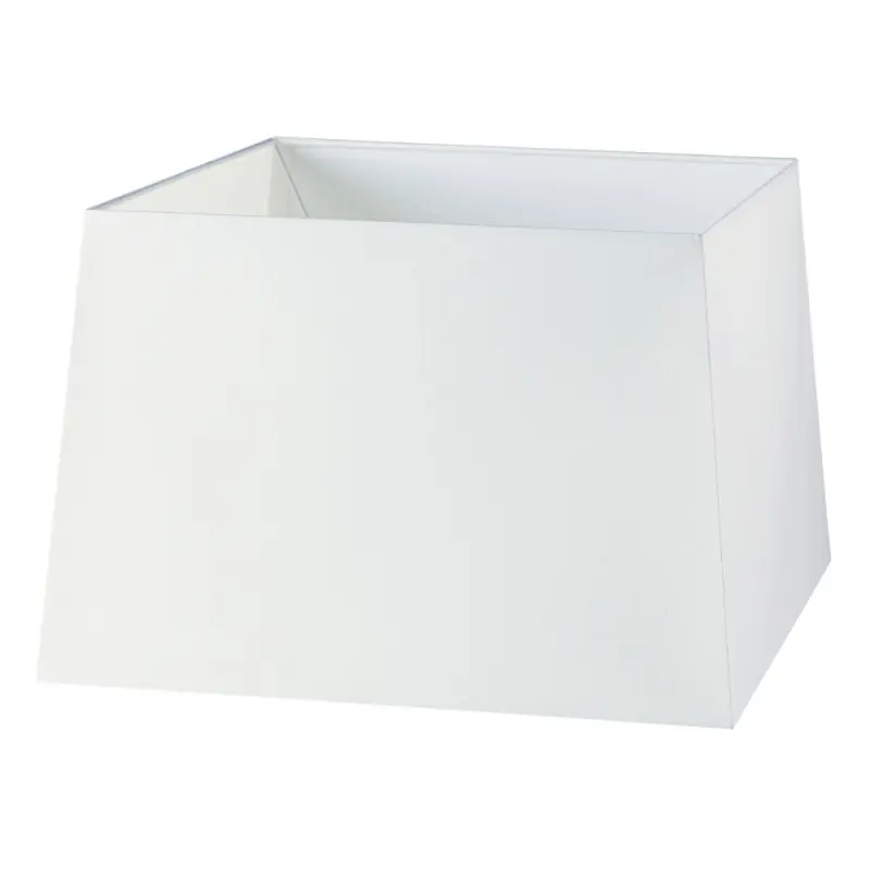 Abat-jour piramidal 40cm cotton Blanc
