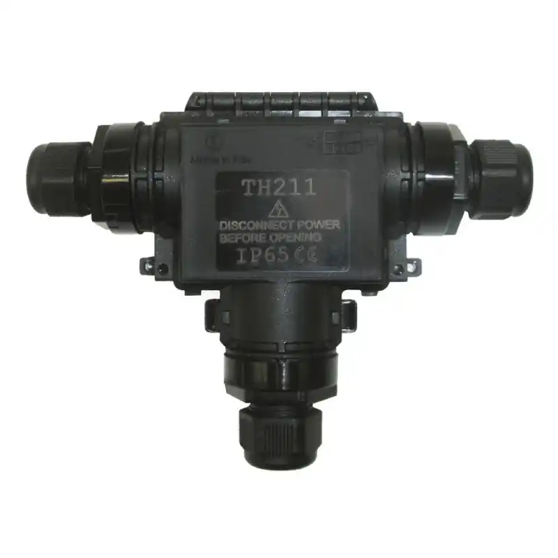 Triple connecteur pour les cables tuyaux de 13,5mm