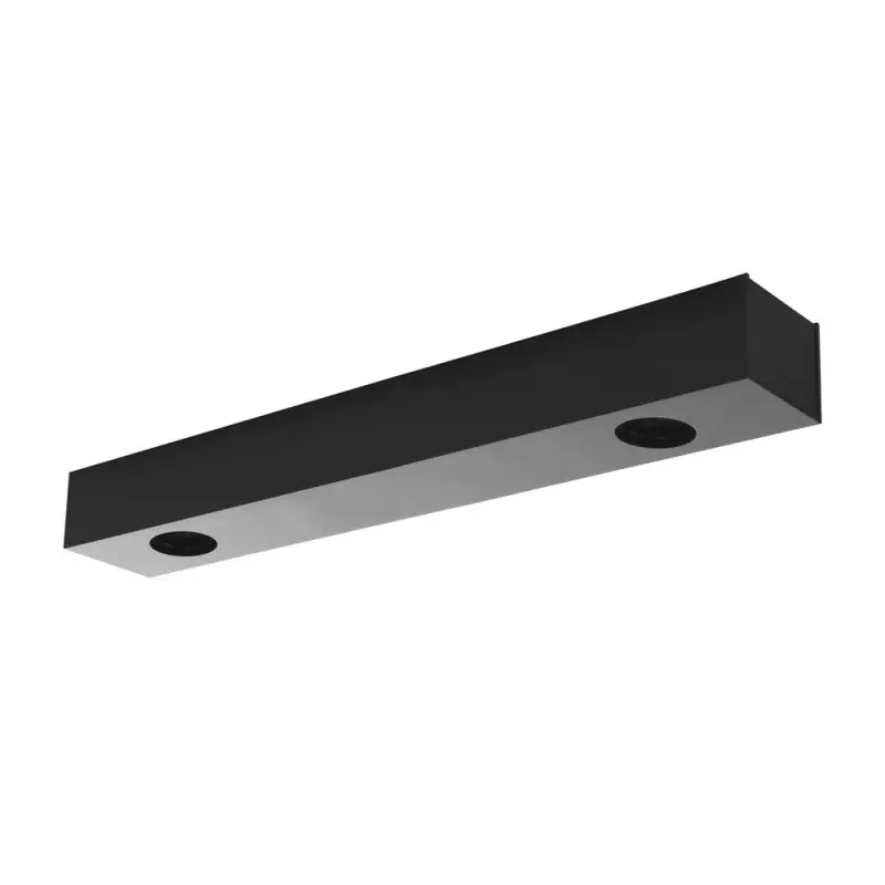 DUBE Base C/driver.2 connecteurs 336x50 Noir