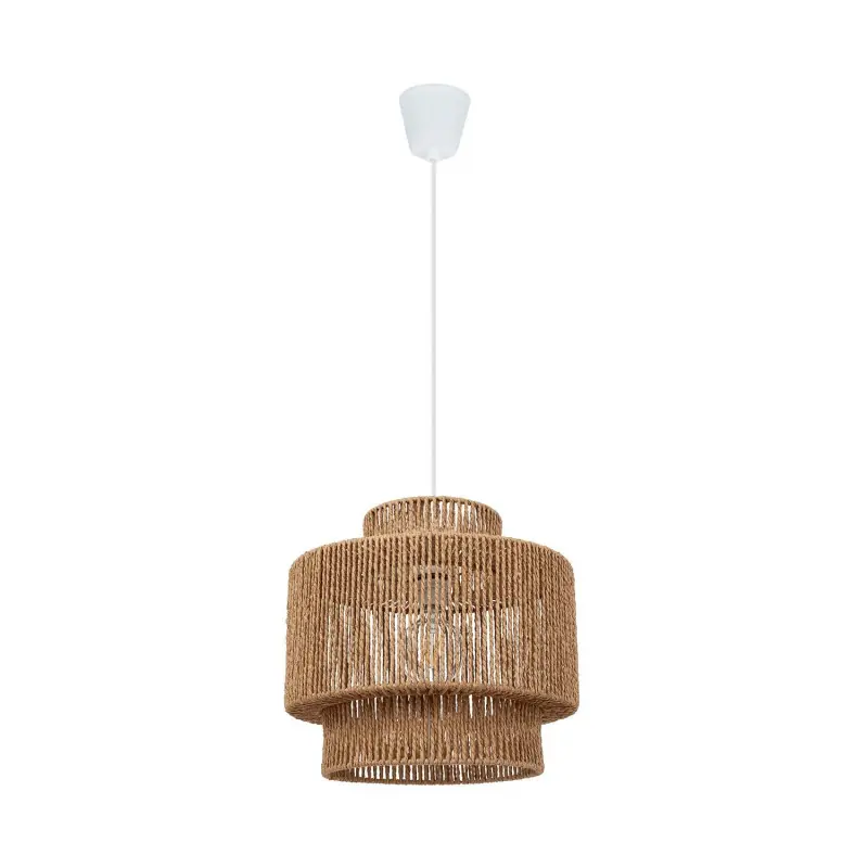 Suspension luminaire suspendu tressé culot e27