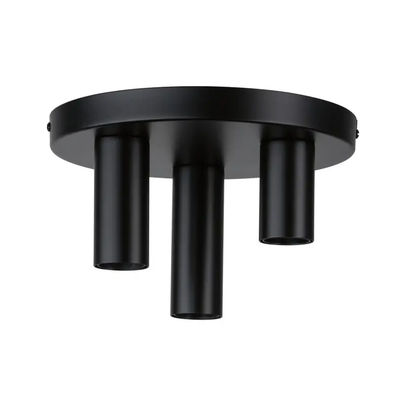 Plafonnier Neordic Skogen max3x40W E27 Noir 230V métal