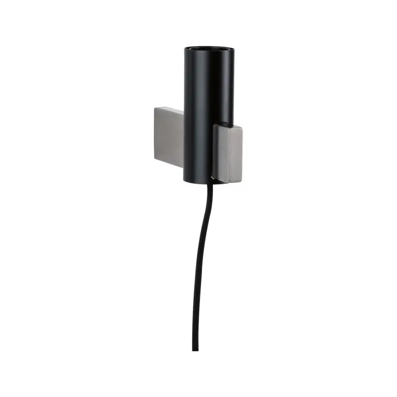 Applique Neordic Aik max.1x40W E27 Noir 230V Métal