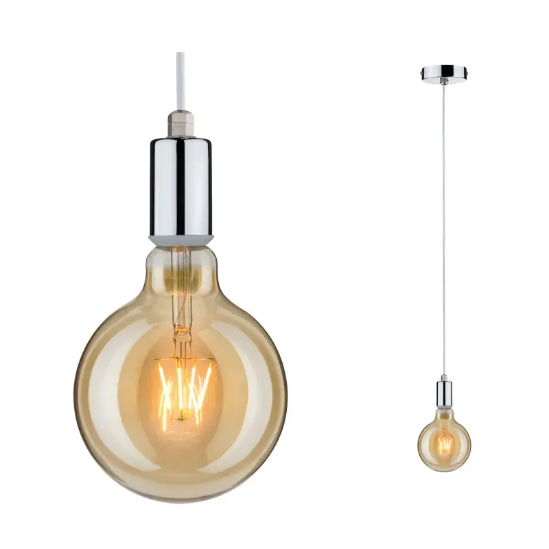 Suspensions Larus IP44 max1x20W E27 chrome 230V métal