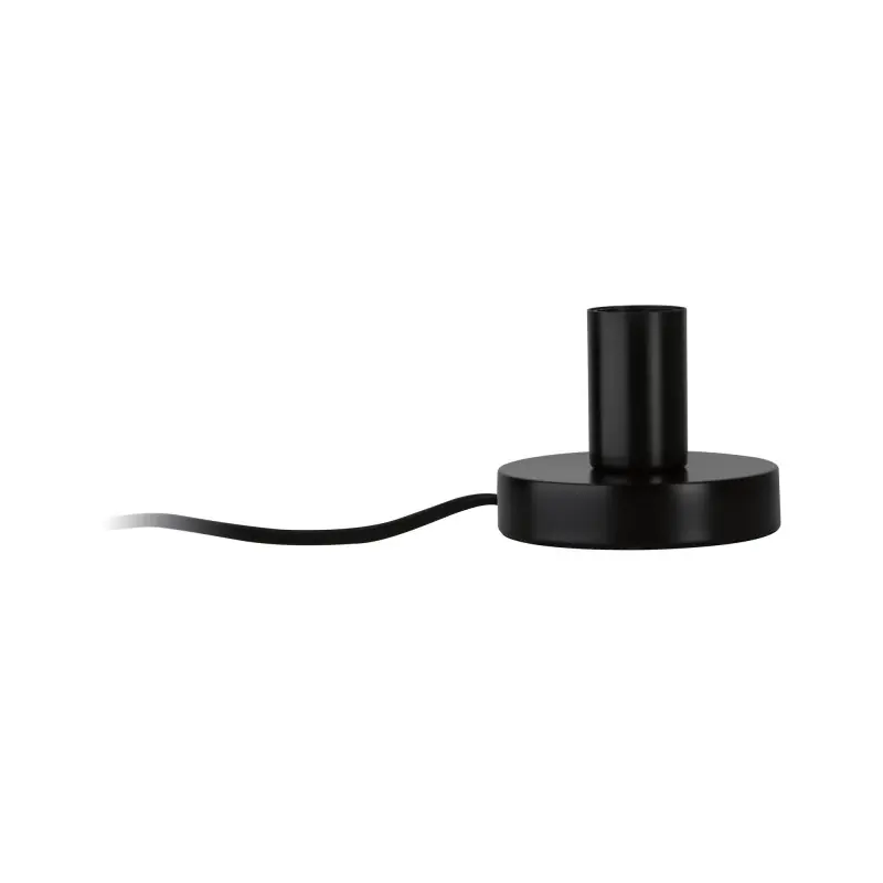 Lampe à poser Neordic Haldor max 1x20W E27 Noir 230V métal