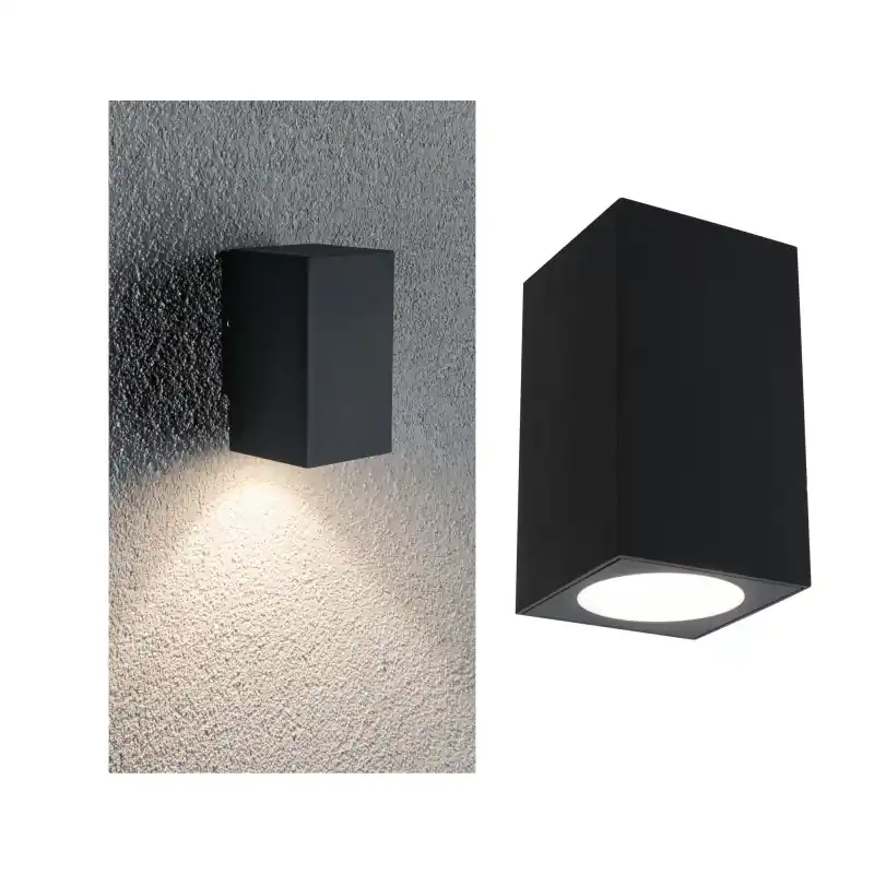 Lum en saillie ext 230V Flame 1x3W IP54 3000K Alu Dark Grey