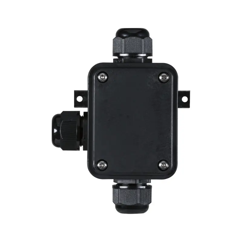 Boîte de connexion x3 IP68 Noir pour diamètre de câble jusqu‘à 15mm