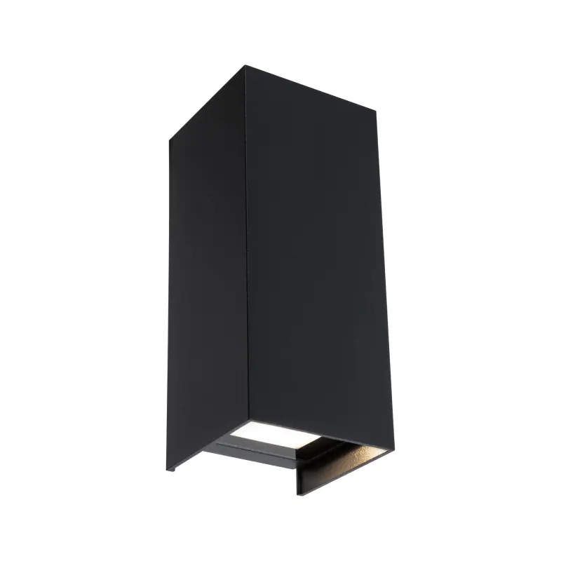 Lum en saillie ext 230V Flame 2x3W IP65 3000K Alu Dark Grey