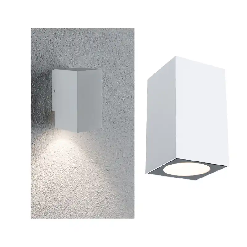 Lum en saillie ext 230V Flame 1x3W IP54 3000K Alu Signal White