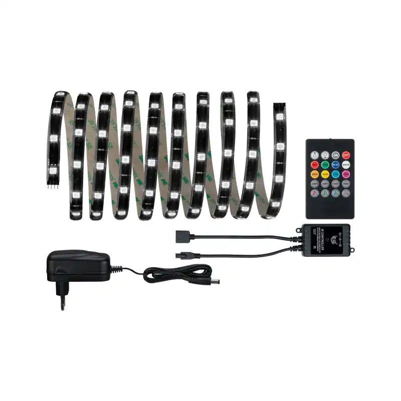 Kit Comfort YourLED Funtion Cap son 3m RGB 17,8W 12V DC Noir/Plastique