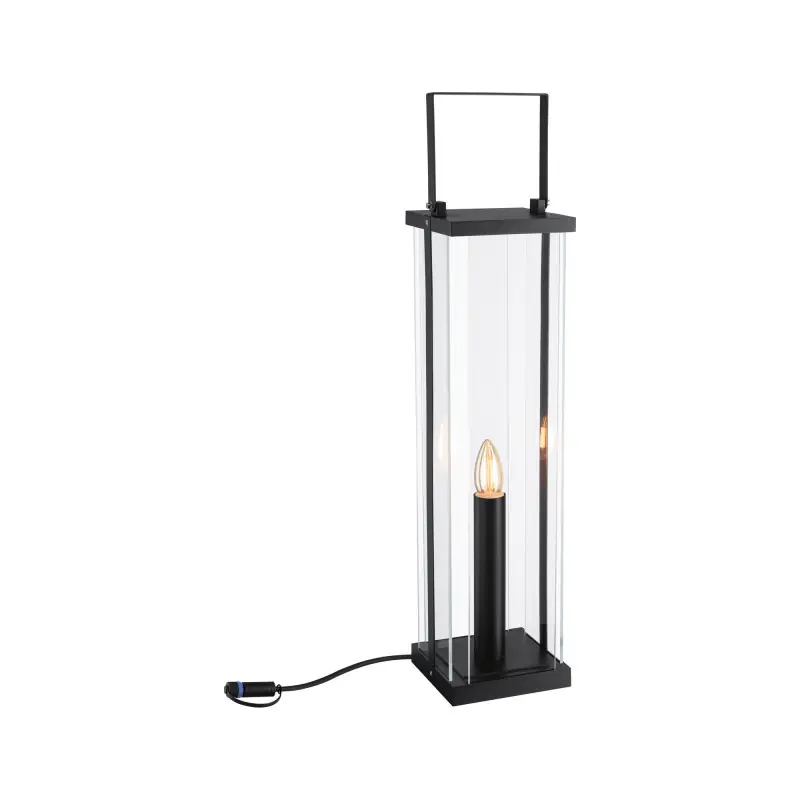 Classic lantern Plug&Shine extérieur 56 IP44 24V 56cm E14 1900K Anthracite