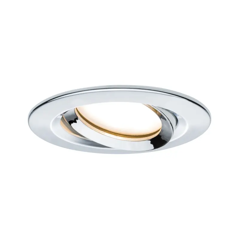 Kit enc Nova Plus Coin grad IP65 rd ori LED 1x6,8W 633lm 2700K Chrome/alu