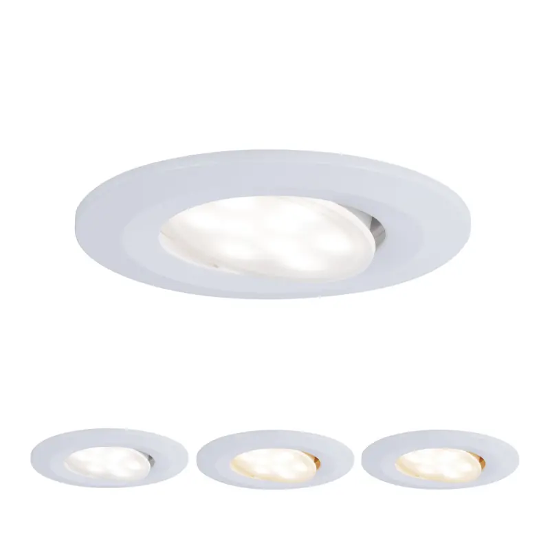 Kit enc Calla IP65 3niv col rd ori LED 550lm tunable white 5,5W 230V Blanc