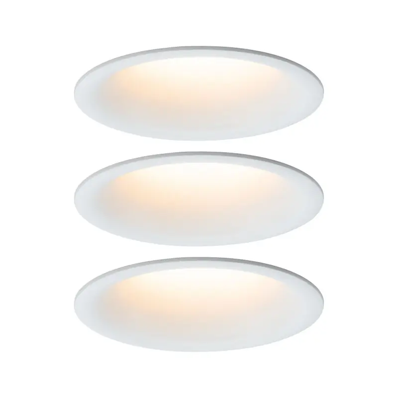 Kit enc Cymbal Coin gradc non éblouis 3x6,5W/480lm 230V 2000-2700K blanc dép