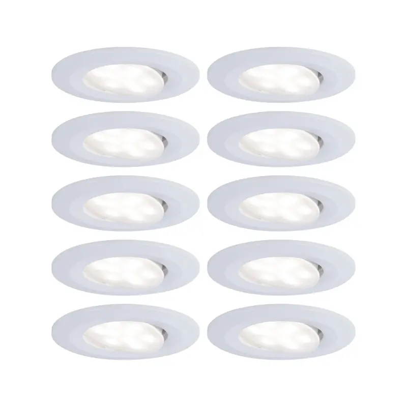 Kit enc Calla IP65 3niv col rd ori 680lm tunable white 6W 230/12V Blanc