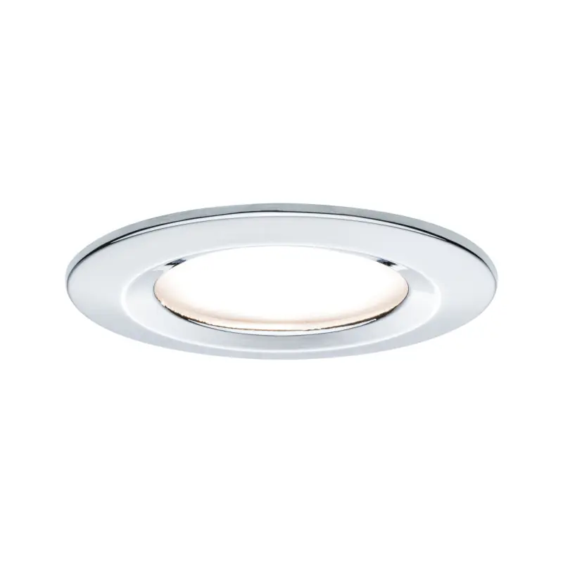 Kit enc Nova rd fixe LED IP44 3 nivgrad 3x6,5W 230V GU10 51mm Chrome/Alu