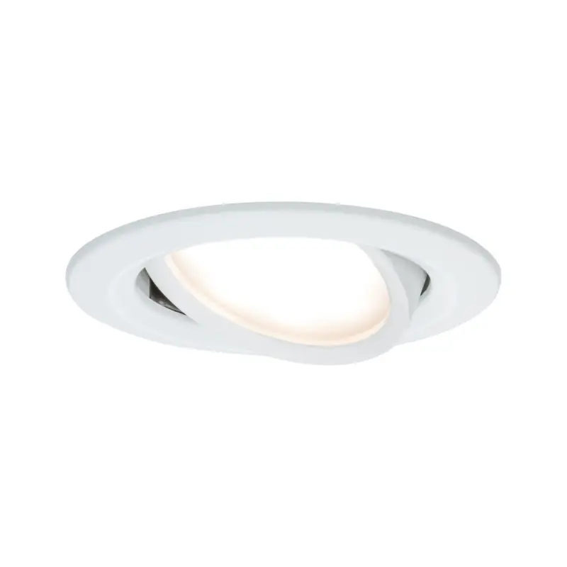 Kit enc Nova Coin 3 niv grad rond noir LED 1x6,5W 2700K 230V Blc dép/Alu