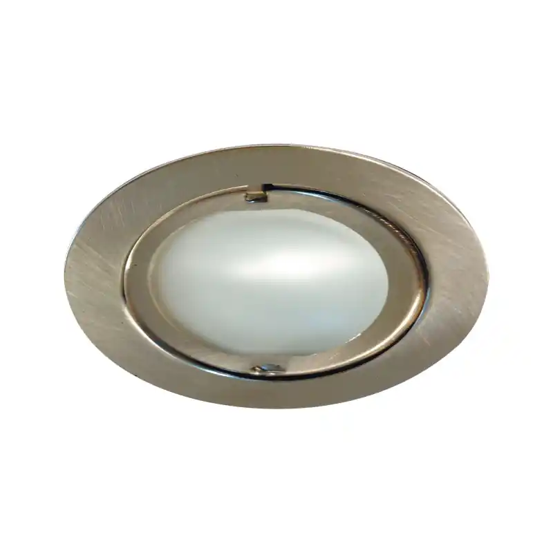 Encastr. Meuble Klipp Klapp max.20W 12V G4 72mm Acier bros./Tôle d´acier/Verre