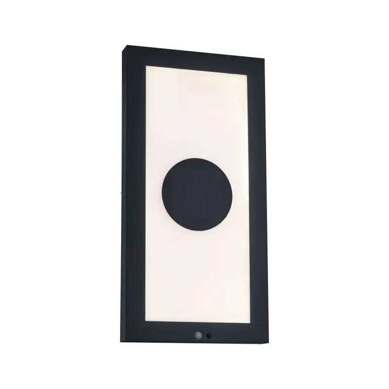 Pann sol extérieur Taija IP44 300*600 3000K 200lm détect mouvement anthracite