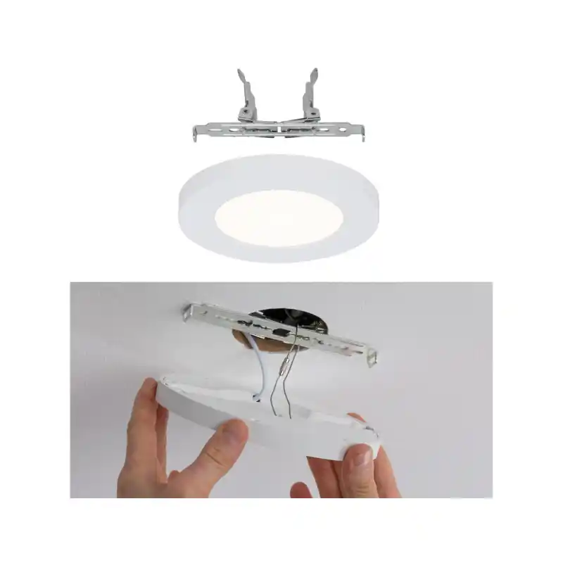 Pan. Enc Cover-it rd LED 1x6W/ 700lm 113mm 230V 3000K Blanc