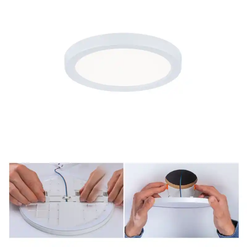 Panneau ENC AREO VariFit IP44 6,5W 4000K 118mm Blanc syn