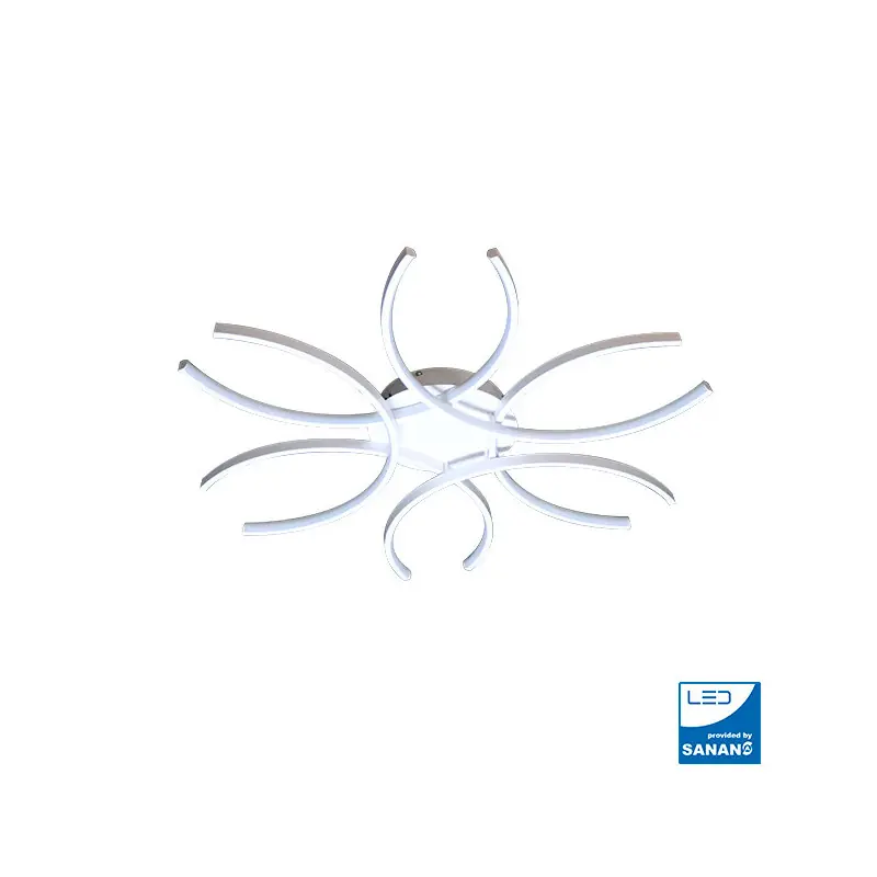 Plafonnier led 60w luminaire moderne 4800 lumens télécommande cct
