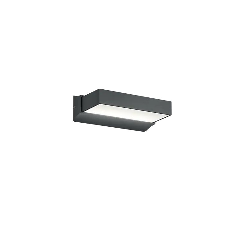 TRIO Applique extérieur antracite et blanc CUANDO