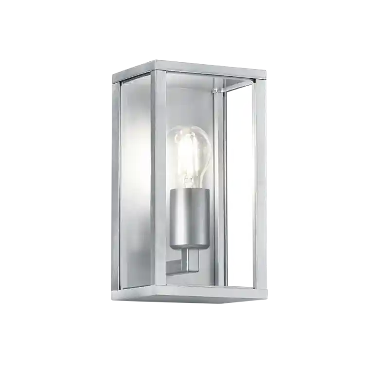 TRIO Applique extérieur zinkfarbig et transparent claire GARONNE