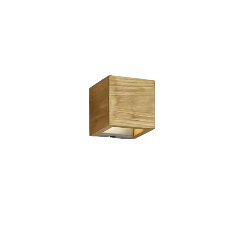 TRIO Applique intérieur couleur bois BRAD
