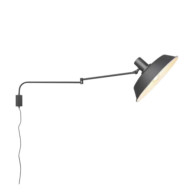 TRIO Applique intérieur noir mat BOLDER