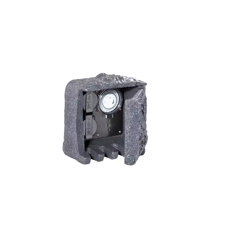 TRIO Gartensteckdose extérieur gris GARDEN SOCKET