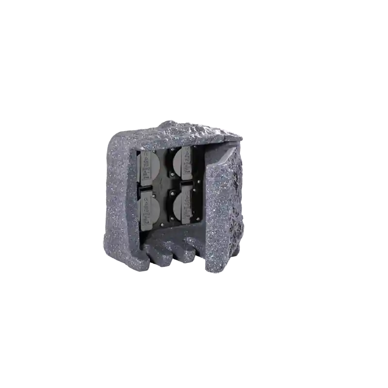 TRIO Gartensteckdose extérieur gris GARDEN SOCKET