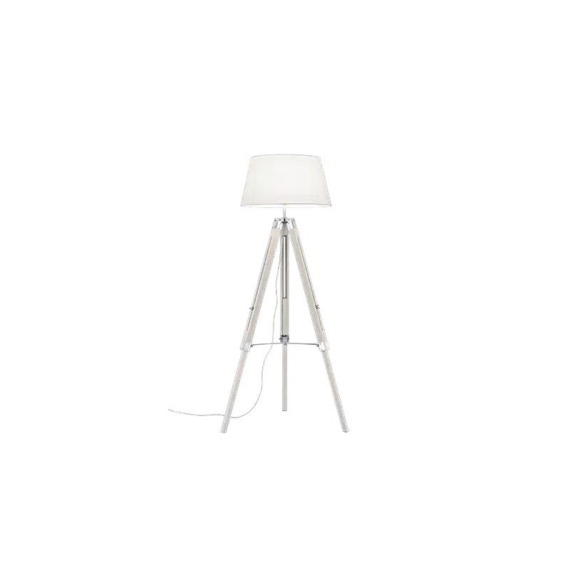 TRIO Lampadaire intérieur blanc TRIPOD