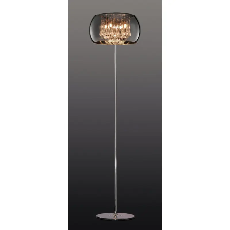 TRIO Lampadaire intérieur chrome VAPORE