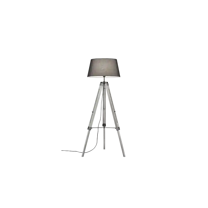 TRIO Lampadaire intérieur gris TRIPOD