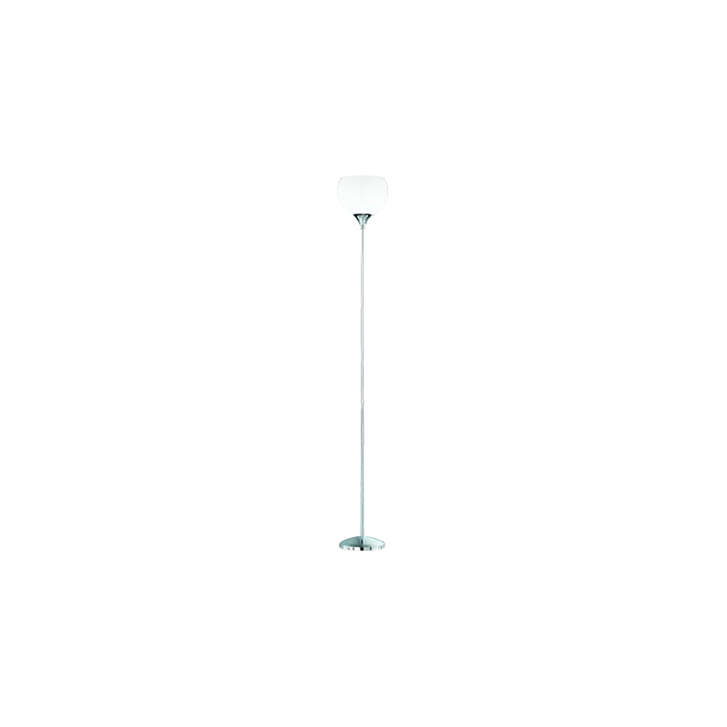 TRIO Lampadaire intérieur chrome et blanc JUNIOR