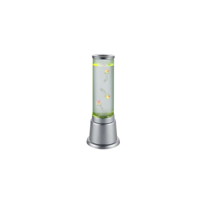 TRIO Lampe de table intérieur titane et transparent claire JELLY