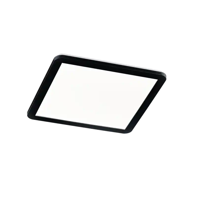 TRIO Plafonnier intérieur noir mat et blanc CAMILLUS