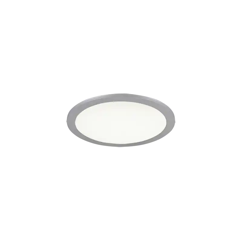 TRIO Plafonnier intérieur titane et blanc ALIMA