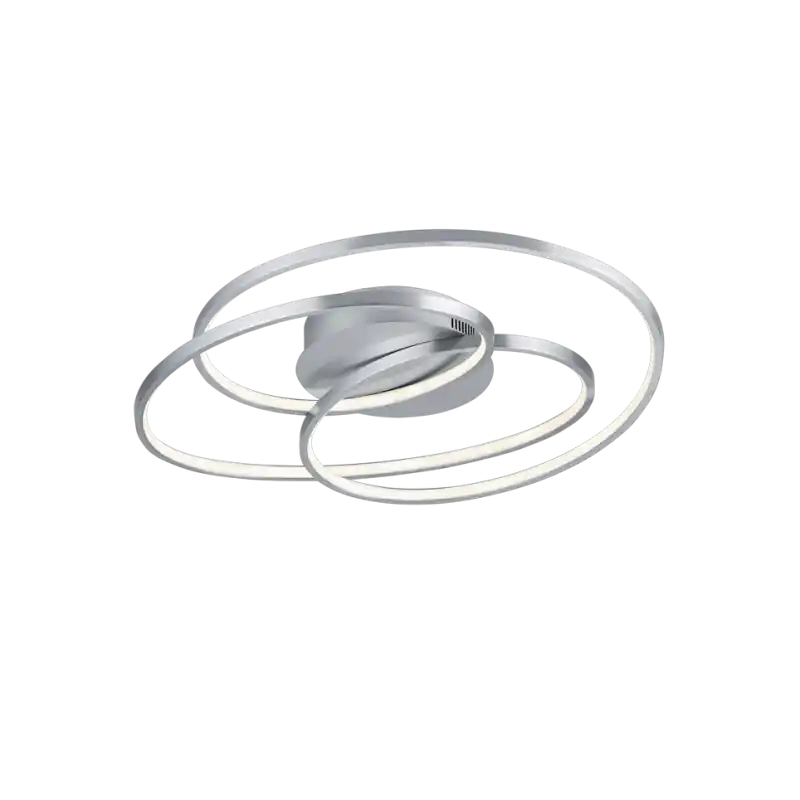 TRIO Plafonnier intérieur nickel mat GALE