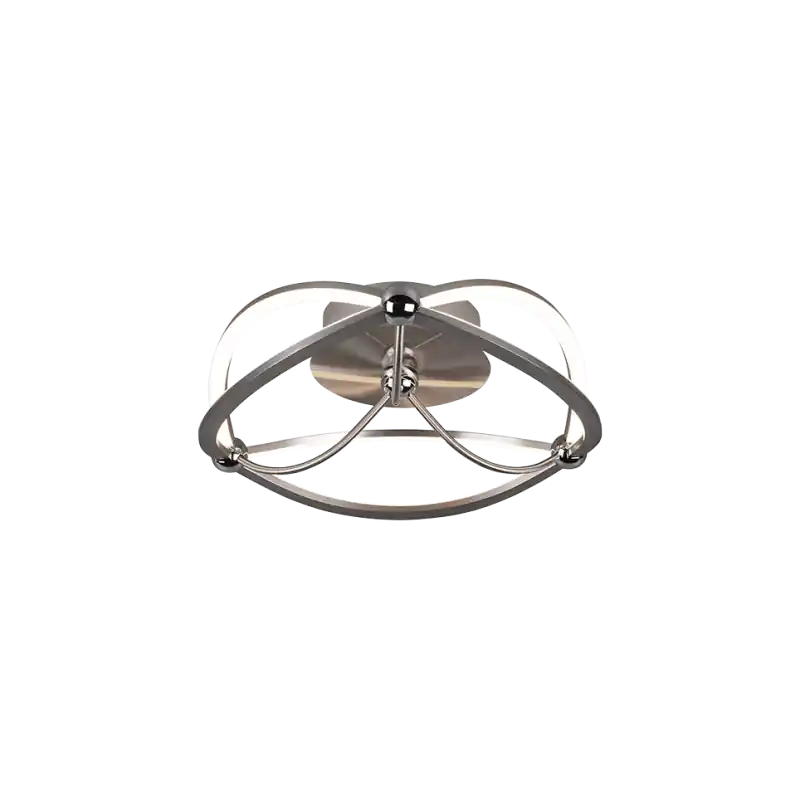 TRIO Plafonnier intérieur nickel mat CHARIVARI