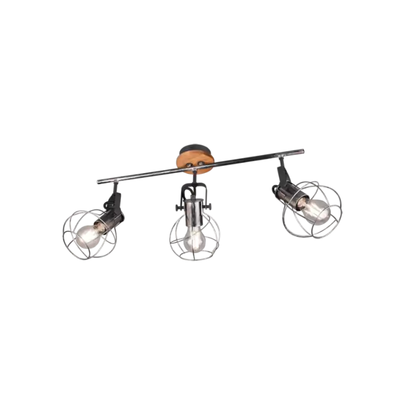 TRIO Spot intérieur argent antique MADRAS