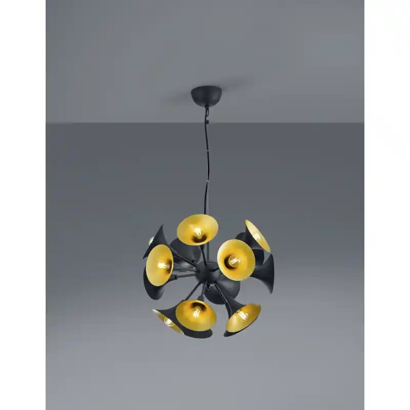 TRIO Suspension intérieur noir mat ORCHESTRA