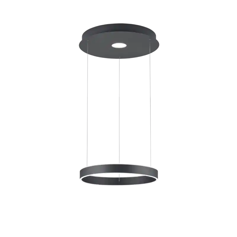 TRIO Suspension intérieur antracite et blanc LOGAN