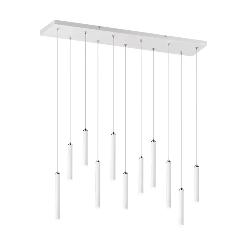 TRIO Suspension intérieur blanc mat et blanc TUBULAR