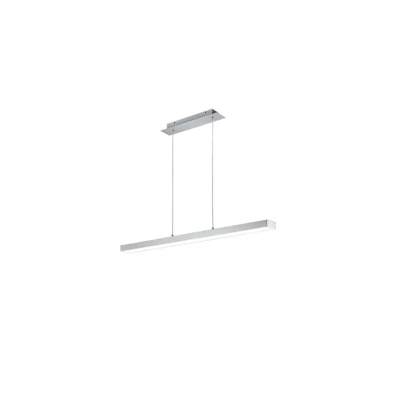 TRIO Suspension intérieur nickel mat et blanc AGANO